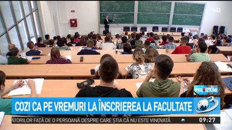 Cozi ca pe vremuri la &icirc;nscrierea la facultate. Care este cea mai căutată specializare?