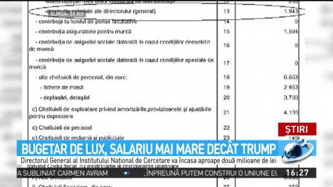 Un bugetar din România are salariul mai mare decât al lui Donald Trump! Cât primește, lunar, de la stat, angajatul de lux