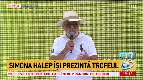 Discursul lui Ion Ţiriac pentru Simona Halep