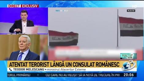 Atentat terorist lângă Consulatul României din Irak