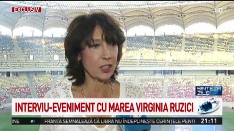 Sinteza zilei. Interviu-eveniment cu marea Virginia Ruzici