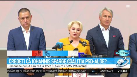 Credeţi că Iohannis sparge coaliţia PSD-ALDE?