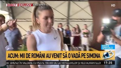 Ediție Specială, la Antena 3! Simona Halep, regina Wimbledon, a adus trofeul la Constanța (II)