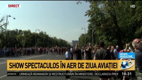 Ziua Aviației Rom&acirc;ne. Show spectaculos &icirc;n aer de Ziua Aviației