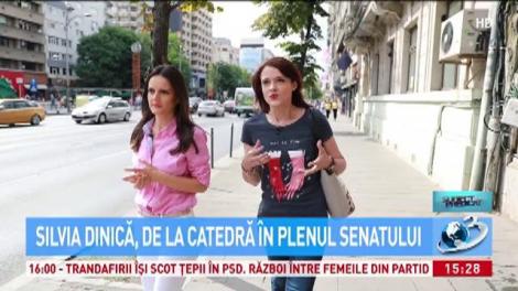 Senatoarea Silvia Dinică, de la catedră &icirc;n Parlament: &bdquo;Am intrat &icirc;n politică după evenimentele de la Colectiv&rdquo;