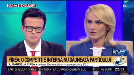 Gabriela Firea: „Sunt unul dintre candidații care pot să reprezinte cu fruntea sus PSD, ALDE și PRO România în competiția pentru prezidențiale”