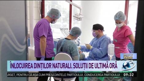 &Icirc;nlocuirea dinţilor naturali. Soluţii de ultimă oră