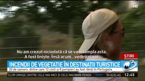 Incendii de vegetaţie în destinaţii turistice