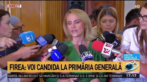 Gabriela Firea: „Cu siguranță că voi candida pentru un nou mandat la Primăria Capitalei”