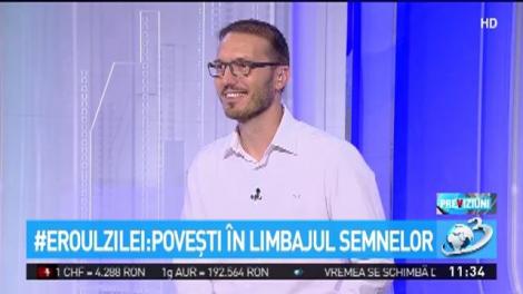 Eroinele Zilei. Măriuca Mihăilescu şi Andra Cărbunaru, despre poveştile audio şi video &icirc;n limbajul semnelor