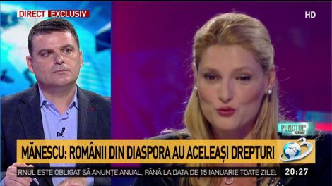 Ramona Mănescu, despre votul din Diaspora: &bdquo; Fac un apel către rom&acirc;nii din străinătate să se &icirc;nscrie pe listele de vot. Este o cheltuială &icirc;n plus pentru statul rom&acirc;n&rdquo;