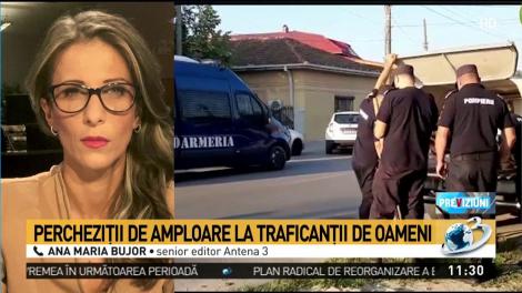 Percheziţii de amploare la traficanţii de oameni