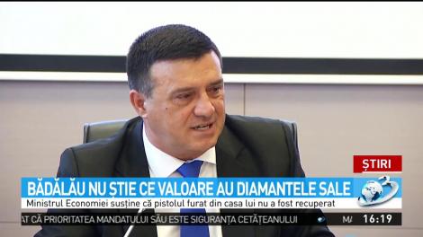 Niculae Bădălău nu știe ce valoare au diamantele sale