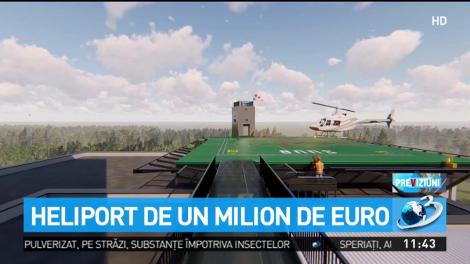 Spitalul Universitar de Urgenţă Bucureşti va avea cel mai modern heliport din România