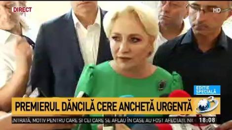 Premierul Dăncilă cere anchetă urgentă în cazul fetei ucise la Caracal