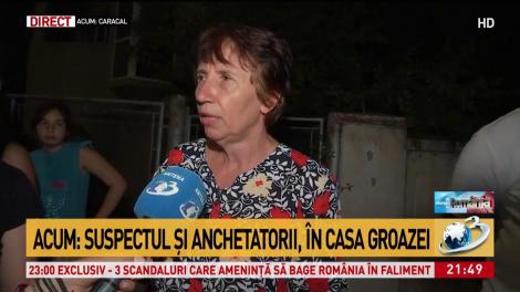 Vecinii criminalului din Caracal: „Mi-e frică să nu aflăm că omul acesta a făcut și mai multe fapte de genul”