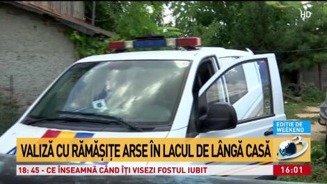 Valiză cu rămășițe umane și haine, găsită într-un lac din apropierea casei criminalului din Caracal. Expert în salvări maritime: „E o situație tragică. Toate obiectele vor fi găsite”