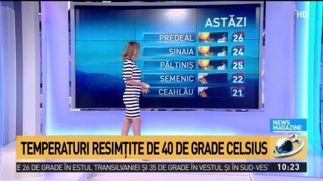 Vremea va fi c&atilde;lduroas&atilde;, local canicular&atilde; dup&atilde;-amiaza