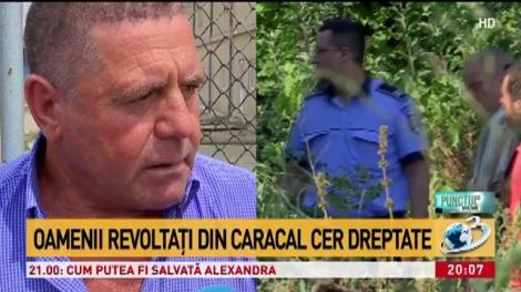 Oamenii din Caracal sunt revoltaţi. Ce număr avea la maşină criminalul