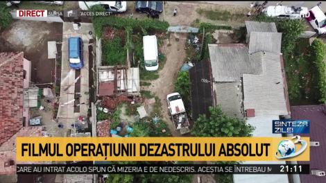 Sinteza zilei. Imagini tulburătoare cu casa criminalului din Caracal filmate cu drona