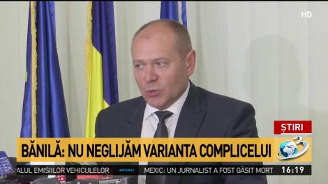 Bănilă: Nu excludem varianta reţelei de trafic