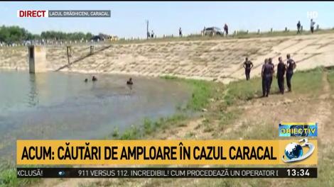 Căutări într-un lac de lângă Caracal