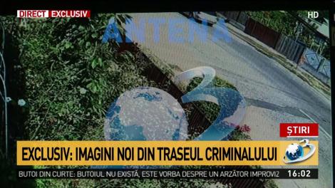 Noi imagini în exclusivitate care arată traseul criminalului din Caracal chiar în ziua în care a răpit-o pe Alexandra