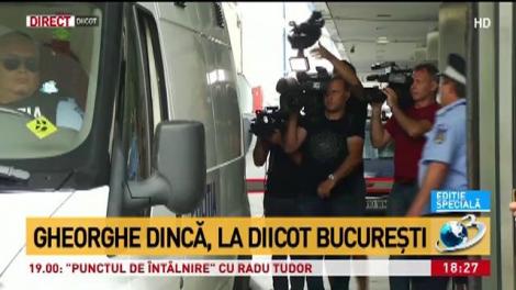 Maşina cu Gheorghe Dincă a ajuns la DIICOT Bucureşti