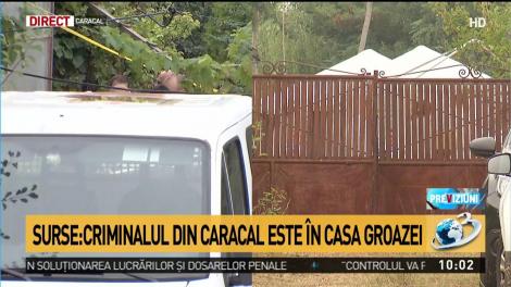 Ghorghe Dincă se află în locuința din Caracal