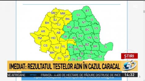 ANM anunță weekend cu vreme rea! Cod galben de ploi şi vijelii în 20 de județe ale țării