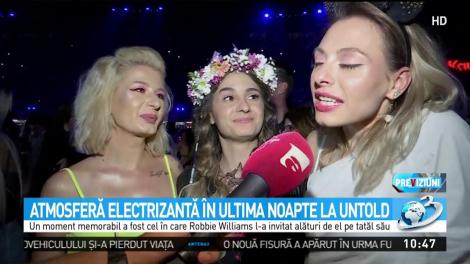 Robbie Williams, show incendiar la Untold. Artistul a c&acirc;ntat iar alături de tatăl său