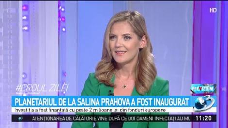 Dragoş Braşov, despre inaugurarea planetariului din salina de la Slănic Prahova