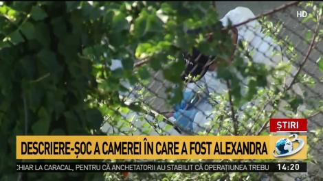 Descriere-şoc a camerei în care a fost Alexandra: „Miroase a cadavru peste tot! Iese din pereți, din subsol, din pământ...”