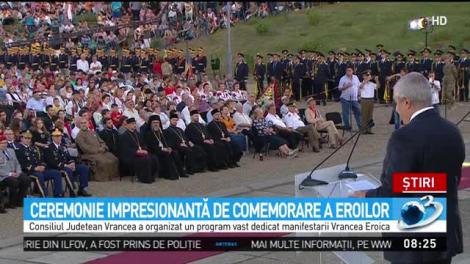 Ceremonie impresionantă de comemorare a eroilor