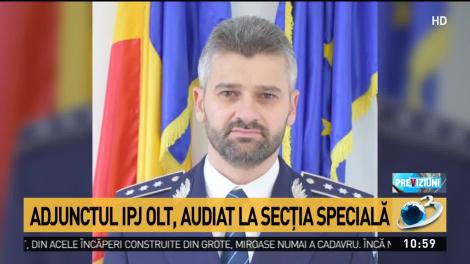 Nicolae Alexe, adjunctul IPJ Olt, audiat la Secţia Specială