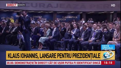 Klaus Iohannis, lanKlaus Iohannis, lansare pentru prezidențiale la Consiliul Național al PNL: &bdquo;PSD a trădat votul oamenilor&rdquo; sare pentru prezidențiale la Consiliul Național al PNL