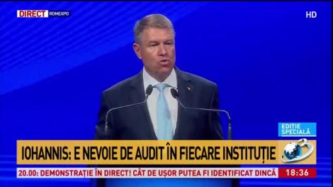 Klaus Iohannis: Este un moment critic pentru România