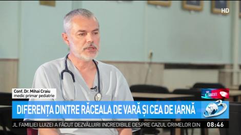 Sfat de sănătate. Diferenţa dintre răceala de vară şi cea de iarnă