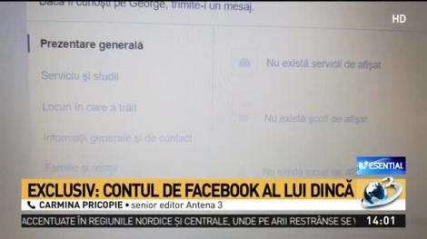 Exclusiv! Contul de Facebook al lui Dincă