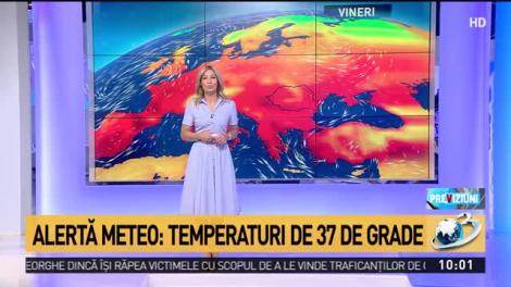 Alertă meteo: Temperaturi de 37 de grade