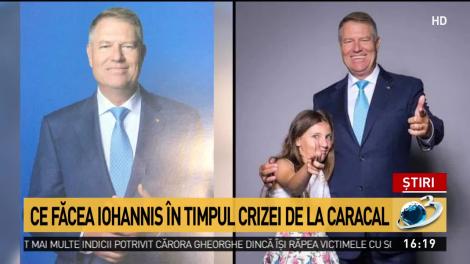 Klaus Iohannis, ședință foto în plin scandal legat de ororile din Caracal