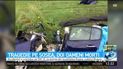 Accident grav &icirc;n judeţul Braşov. Doi oameni au murit şi alţi trei au fost grav răniţi
