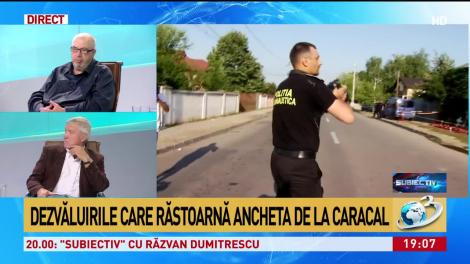 Sorin Ovidiu Bălan: „Toată ancheta asta cu cazul din Caracal e o mizerie, e o bătaie de joc la adresa noastră. Ca să închidă ancheta repede spun că Dincă de lupul singuratic”