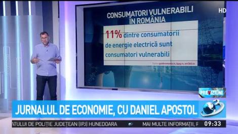 Jurnalul de economie, cu Daniel Apostol. Cum să reducem factura la consumul de energie electrică