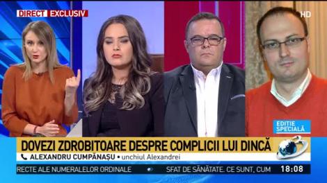 Alexandru Cumpănașu, mărturii zdrobitoare despre complicii lui Gheorghe Dincă: Cred că ei au luat-o pe Alexandra din casă. Nu cred povestea cu butoaiele