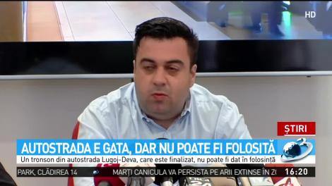Autostrada e gata, dar nu poate fi folosită