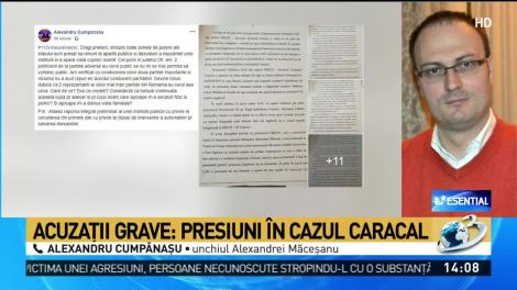 Acuzații grave: presiuni în cazul Caracal