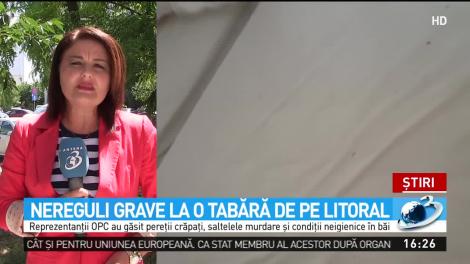 Nereguli grave la o tabără de pe litoral