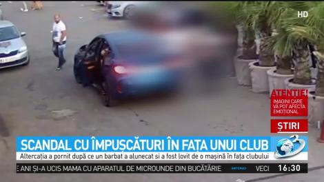 Scandal cu &icirc;mpuşcături &icirc;n faţa unui club din Mamaia