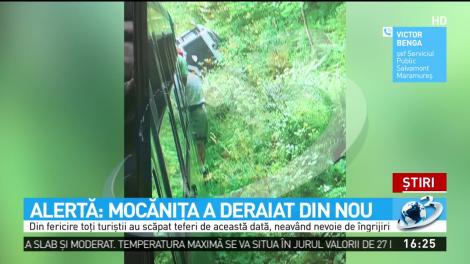 Alertă &icirc;n Maramureş! Mocăniţa a deraiat din nou